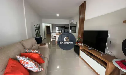 Apartamento com 3 dormitórios à venda, 127 m² por r$ 1.300.000 - canto do forte - praia grande/sp