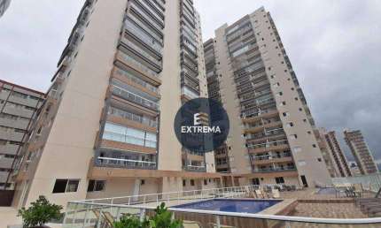 Apartamento com 1 dormitório à venda, 56 m² por R$ 450.000 - Aviação - Praia Grande/SP
