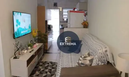 Casa com 1 dormitório à venda por R$ 225.000,00 - Aviação - Praia Grande/SP