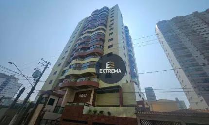 Apartamento de 2 dormitórios sendo 1 suíte mobiliado e vista mar