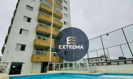 Apartamento com 1 dormitório à venda, 47 m² por r$ 310.000,00 - tupi - praia grande/sp