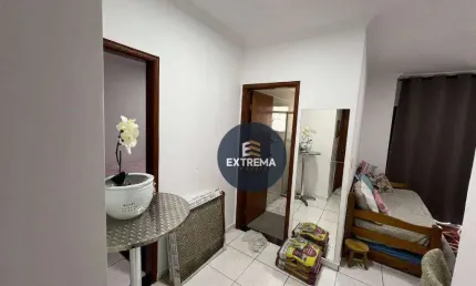Apartamento com 1 dormitório á 150 m da praia à venda, 42 m² por R$ 310.000 - Aviação - Praia Grande/SP