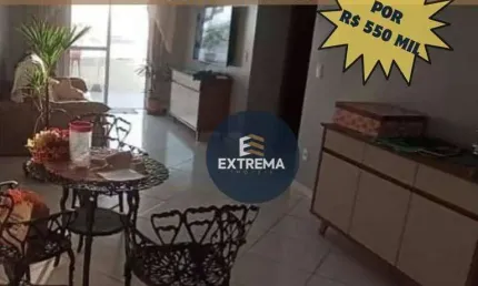 Apartamento com vista para o mar  com 2 dormitórios à venda, 94 m² por r$ 550.000 - vila guilhermina - praia grande/sp