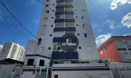 Apartamento com 2 dormitórios à venda, 55 m² por R$ 330.000,00 - Vila Assunção - Praia Grande/SP