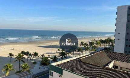 Kitnet dividida para 1 dormitório a venda em Praia Grande, vista mar