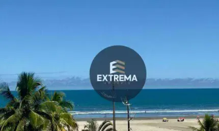 Apartamento de 2 dormitórios a venda em praia grande, vista mar