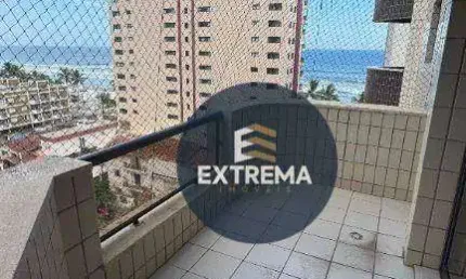 Apartamento de 2 dormitórios (1 suíte) com vista mar em praia grande – porteira fechada e elevador!'