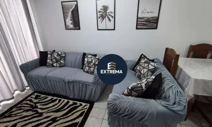 Oportunidade a 80m da praia com vista para o mar – aviação, praia grande!