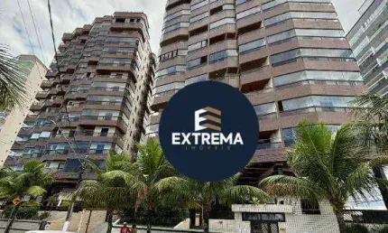 Apto 1 suíte pé na areia – lazer na cobertura em praia grande