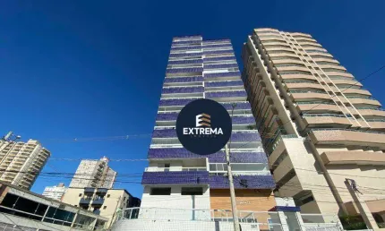??? Lindo Apê 2 Dorms (1 Suíte) com Vista Mar na Guilhermina - Mobiliado! ??