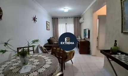 Viva com vista para o mar! apartamento com suíte e lazer completo em praia grande