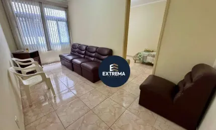 Apartamento com 1 dormitório à venda, 42 m² por r$ 245.000 - canto do forte  apenas r$245 mil- praia grande/sp