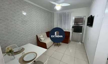 ?? kitão revertido para 1 dormitório – 50m da praia na guilhermina! r$270 mil à vista ???