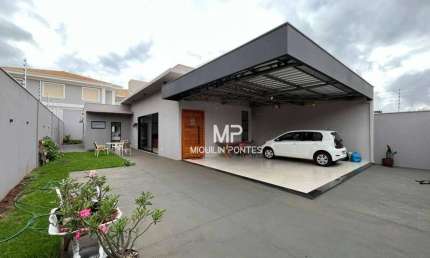 Casa com 3 suítes à venda, 162 m² por R$ 780.000 - Jardim Monterrey - Jaboticabal/SP