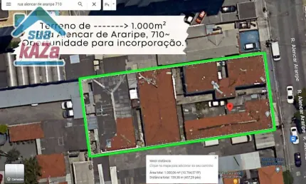 Terreno à venda, 1000 m² por r$ 2.950.000,00 - sacomã - são paulo/sp