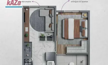 Apartamento com 1 dormitório à venda, 24 m² por r$ 252.000,00 - vila firmiano pinto - são paulo/sp
