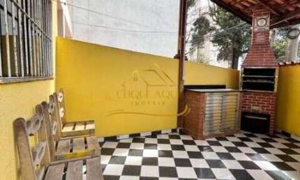Sobrado á venda com 3 dormitórios e área gourmet, em Itaquera