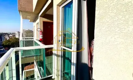 Apartamento à venda com vista livre, 2 dormitórios e 1 vaga coberta na patriarca