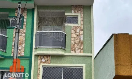 Sobrado com 2 dormitórios à venda - Vila Alto de Santo André - Santo André/SP