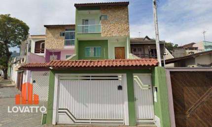 Sobrado com 3 dormitórios à venda - Vila Scarpelli - Santo André/SP
