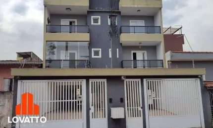 Apartamento com 2 dormitórios à venda - vila aquilino - santo andré/sp