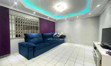 Casa com 4 dormitórios, 320 m² - venda por R$ 1.900.000,00 ou aluguel por R$ 6.000,00/mês - Vila Pires - Santo André/SP