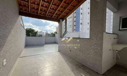 Cobertura com 2 dormitórios à venda, 96 m² por R$ 437.700,00 - Vila Pires - Santo André/SP