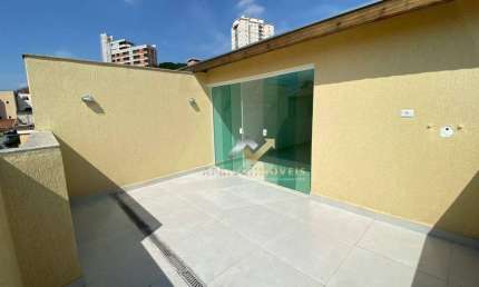 Cobertura com 2 dormitórios à venda, 82 m² por R$ 470.000,00 - Vila Curuçá - Santo André/SP