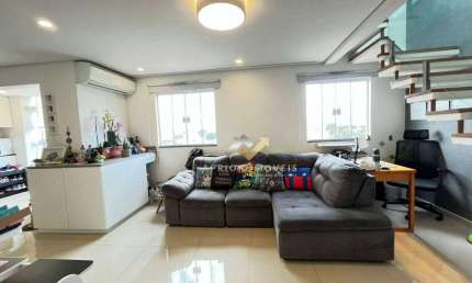 Cobertura com 3 dormitórios à venda, 170 m² por R$ 1.100.000,00 - Campestre - Santo André/SP