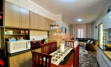 Sobrado com 3 dormitórios à venda, 180 m² por R$ 450.000,00 - Vila Suíça - Santo André/SP