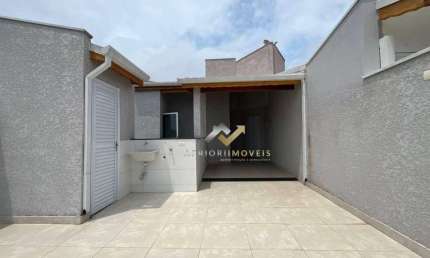 Cobertura com 2 dormitórios à venda, 94 m² por R$ 480.000,00 - Vila Pires - Santo André/SP