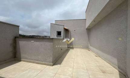 Cobertura com 2 dormitórios à venda, 98 m² por R$ 470.000,00 - Vila Pires - Santo André/SP