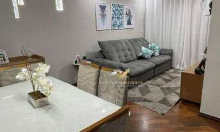 Apartamento com 3 dormitórios à venda, 99 m² por R$ 765.000,00 - Vila Curuçá - Santo André/SP