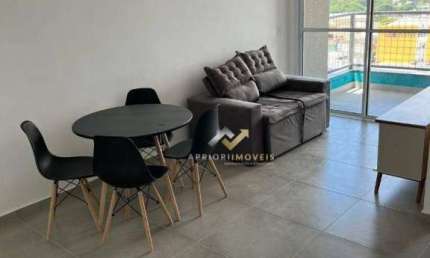 Apartamento com 2 dormitórios para alugar, 52 m² por R$ 3.620,00/mês - Vila São Pedro - Santo André/SP