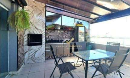 Cobertura 104m² com 2 dormitórios - venda por R$ 460.000 ou aluguel por R$ 2.943/mês - Parque Oratório - Santo André/SP