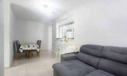 Apartamento com 2 dormitórios à venda, 54 m² por R$ 350.000,00 - Parque São Vicente - Mauá/SP