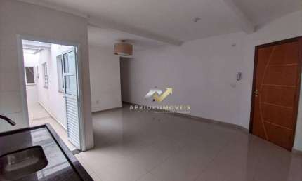 Apartamento com 3 dormitórios para alugar, 70 m² por R$ 2.615,00/mês - Vila Humaitá - Santo André/SP