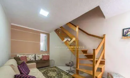 Sobrado à venda, 102 m² por R$ 460.000,00 - Jardim do Estádio - Santo André/SP