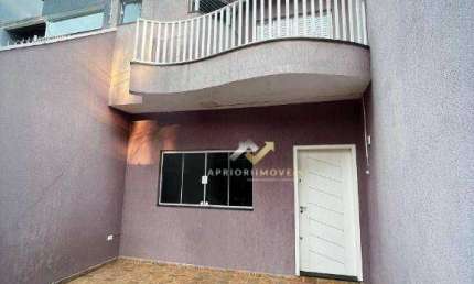 Sobrado com 3 dormitórios à venda, 156 m² por R$ 670.000,00 - Jardim Las Vegas - Santo André/SP