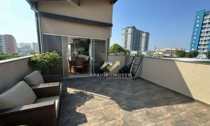 Cobertura com 4 dormitórios à venda, 170 m² por R$ 1.000.000,00 - Jardim Jamaica - Santo André/SP