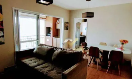 Apartamento com 3 dormitórios à venda, 86 m² por R$ 740.000,00 - Vila Homero Thon - Santo André/SP