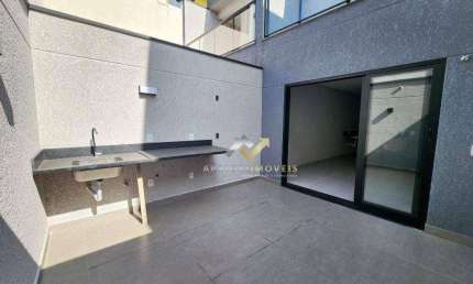 Sobrado com 3 dormitórios à venda, 190 m² por R$ 905.000,00 - Vila Camilópolis - Santo André/SP