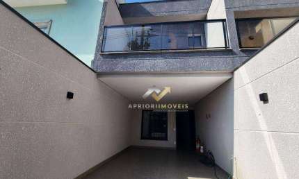 Sobrado com 3 dormitórios à venda, 190 m² por R$ 905.000,00 - Vila Camilópolis - Santo André/SP
