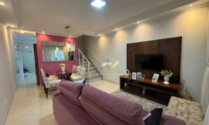 Sobrado com 3 dormitórios à venda, 100 m² por R$ 526.000,00 - Vila Humaitá - Santo André/SP