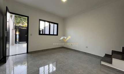 Sobrado com 2 dormitórios à venda, 110 m² por R$ 395.000,00 - Vila Humaitá - Santo André/SP