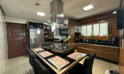 Sobrado com 3 dormitórios à venda, 130 m² por R$ 680.000,00 - Vila Homero Thon - Santo André/SP