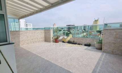 Cobertura com 3 dormitórios à venda, 166 m² por R$ 949.000,00 - Parque das Nações - Santo André/SP