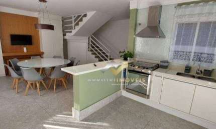 Sobrado com 4 dormitórios à venda, 197 m² por R$ 1.350.000,00 - Campestre - Santo André/SP
