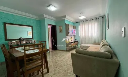 Apartamento com 3 dormitórios à venda, 79 m² por R$ 413.500,00 - Vila Humaitá - Santo André/SP
