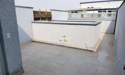 Cobertura com 2 dormitórios à venda, 110 m² por R$ 490.000,00 - Vila Pires - Santo André/SP